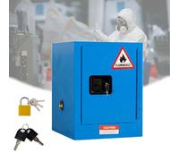 Gabinetes de seguridad química para materiales peligrosos, construcción de acero galvanizado con estantes ajustables, industria comercial