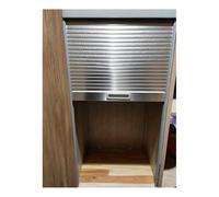 Gabinetes Plegables Con Puerta De Persiana, Puertas De Armario De Cocina Y Lavandería Versátiles Con Manija, Solución De Almacenamiento Decorativa Que Ahorra(70x81cm(27.5x31.8in))