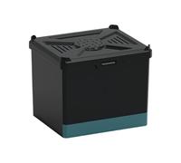 Gabining Spider Cube, diseño apilable, 10.2x9.0x9.0cm, Jaula de gabinete de Serpiente, Papelera de alimentación, Estructura portátil, Ideal para cangrejos ermitados de tarántulas