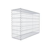 Gabiona | Gavión rectangular | jaula de malla para rellenar con piedra | resistente a la intemperie | con malla de alambre especial | fabricado en Alemania
