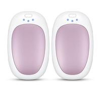 Gabless Calentador de Manos Recargables 2 Piezas, Calentadores de Manos Eléctricos con AI, USB Reutilizables con 3 Niveles de Calor, Calentador Portátiles Regalos para Hombres y Mujeres Golf