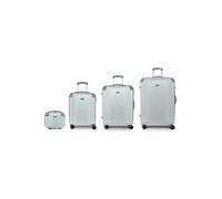 Gabol Balance XP 4 ruedas Juego de maletas 4 piezas Con asa expansible plateado