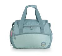 Gabol - Bolsa de Deporte Escolar Whisper 42x28x25 cm - Bolso de Viaje Resistente al Agua con Base Reforzada y Elementos Reflectantes - Verde Menta