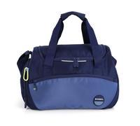 Gabol - Bolsa de Deporte Escolar Whisper 42x28x25 cm - Bolso de Viaje Resistente al Agua con Base Reforzada y Elementos Reflectantes - Azul Marino