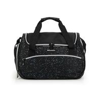 Gabol - Bolsa de Viaje Infantil Galaxy 42x28x25 cm - Bolso de Deporte - Equipaje Ligero 0,46 kg con Capacidad 30L - Base Acolchada y Material Resistente al Agua - Diseño Español en Poliéster - Negro