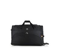 Gabol - Bolso de Viaje Grande con Ruedas W co 66x40x33cm y Capacidad 87L - Interior Forrado con Compartimentos - con Asa de Mano - Diseño Español en Poliéster Reciclado RPET - Negro