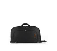 Gabol - Bolso de Viaje Grande con Ruedas Week Eco 73x38x34cm y Capacidad 94L - Interior Forrado con Compartimentos - con Asa de Mano - Diseño Español en Poliéster Reciclado RPET - Negro