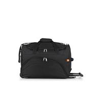 Gabol - Bolso de Viaje Pequeño con Ruedas W co 50x33x25cm y Capacidad 41L - Interior Forrado con Compartimentos - con Asa de Mano - Diseño Español en Poliéster Reciclado RPET - Negro