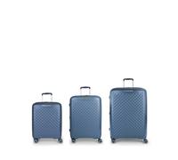 Gabol|Juego de Maletas (Cabina, Mediana y Grande) expandibles Queens rígidas con Capacidad hasta 224,2 L