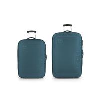 Gabol Juego de Maletas (Mediana y Grande) expandibles Orbit Blandas con Capacidad de 156 L