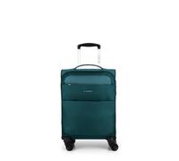 Gabol - Maleta de Cabina Blanda Cloud 55x38x20 cm - Equipaje de Mano Ligero 2kg con Capacidad 35L - 4 Ruedas Dobles y Cerradura TSA - Diseño Español en EVA Resistente y Flexible - Turquesa
