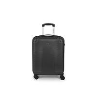 Gabol - Maleta de Cabina Rígida Expandible Balance XP 55x40x22/25 cm - Equipaje de Mano Ligero 2,7kg con Capacidad hasta 45L - 4 Ruedas Dobles 360° y Cerradura TSA - Diseño Español en ABS - Gris