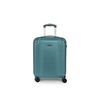 Gabol - Maleta de Cabina Rígida Expandible Balance XP 55x40x22/25 cm - Equipaje de Mano Ligero 2,7kg con Capacidad hasta 45L - 4 Ruedas Dobles 360° y Cerradura TSA - Diseño Español en ABS - Turquesa