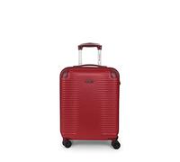 Gabol - Maleta de Cabina Rígida Expandible Balance XP 55x40x22/25 cm - Equipaje de Mano Ligero 2,7kg con Capacidad hasta 45L - 4 Ruedas Dobles 360° y Cerradura TSA - Diseño Español en ABS - Rojo