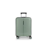 Gabol - Maleta de Cabina Rígida Expandible Brooklyn 55x40x22/25 cm - Equipaje de Mano Ligero 2,8kg con Capacidad hasta 47,4L - 4 Ruedas Dobles 360° y Cerradura TSA - Diseño Español - Verde