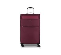 Gabol - Maleta Grande Blanda Expandible Cloud 78x46x30 cm - Peso 3kg con Capacidad de hasta 96,6L - 4 Ruedas Dobles y Cerradura TSA - Diseño Español en EVA Resistente y Flexible - Burdeos