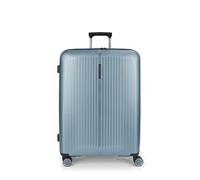Gabol - Maleta Grande Expandible Brooklyn 51x75x31/34 cm - Equipaje Ligero 4,5kg con Capacidad 109/119,6L - 4 Ruedas Dobles 360° y Cerradura TSA - Diseño Español en Polipropileno - Azul Claro