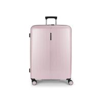 Gabol - Maleta Grande Expandible Brooklyn 51x75x31/34 cm - Equipaje Ligero 4,5kg con Capacidad 109/119,6L - 4 Ruedas Dobles 360° y Cerradura TSA - Diseño Español en Polipropileno - Rosa