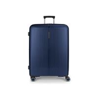 Gabol - Maleta Grande Expandible Brooklyn 51x75x31/34 cm - Equipaje Ligero 4,5kg con Capacidad 109/119,6L - 4 Ruedas Dobles 360° y Cerradura TSA - Diseño Español en Polipropileno - Azul