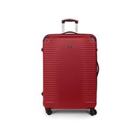 Gabol - Maleta Grande Rígida Expandible Balance XP 77x55x33/35 cm - Peso Ligero 4,6 kg con Capacidad 111,8/118,7 litros - 4 Ruedas Dobles 360° y Cerradura TSA - Diseño Español en ABS - Rojo