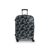 Gabol Maleta mediana rígida Score 66 cm - 4 ruedas 360° - Cerradura TSA - Negro