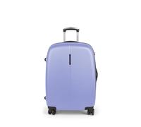 Gabol - Maleta Mediana Rígida Expandible Paradise XP 67x48x27/30,5 cm - Equipaje Ligero 3,8kg con Capacidad 70/79L - 4 Ruedas Dobles 360° y Cerradura TSA - Diseño Español en ABS - Lila