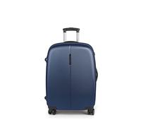 Gabol - Maleta Mediana Rígida Expandible Paradise XP 67x48x27/30,5 cm - Equipaje Ligero 3,8kg con Capacidad 70/79L - 4 Ruedas Dobles 360° y Cerradura TSA - Diseño Español en ABS - Azul