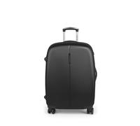 Gabol - Maleta Mediana Rígida Expandible Paradise XP 67x48x27/30,5 cm - Equipaje Ligero 3,8kg con Capacidad 70/79L - 4 Ruedas Dobles 360° y Cerradura TSA - Diseño Español en ABS - Negro