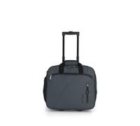 Gabol - Maletín con Ruedas y Funda para Portátil 15,6” Canada 40x36x19 cm - Equipaje de Cabina Ligero 1,85 kg con Capacidad 22L - Diseño Español en Poliéster Resinado - Verde