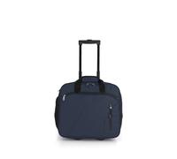 Gabol - Maletín con Ruedas y Funda para Portátil 15,6” Canada 40x36x19 cm - Equipaje de Cabina Ligero 1,85 kg con Capacidad 22L - Diseño Español en Poliéster Resinado - Azul Marino
