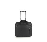 Gabol - Maletín con Ruedas y Funda para Portátil 15,6” Canada 40x36x19 cm - Equipaje de Cabina Ligero 1,85 kg con Capacidad 22L - Diseño Español en Poliéster Resinado - Negro