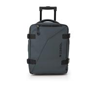 Gabol - Mochila con Ruedas Expandible Canada con Capacidad 24/28,8L - Equipaje Ligero de 1kg y 30x40x20/24 cm, Tirador Extendido 101 cm - Poliéster Resinado + Textil - Diseño Español - Verde