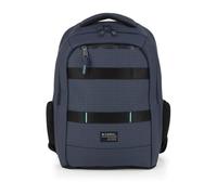 Gabol - Mochila de 2 Compartimentos Lion 31x43x17 cm - Organizador Interior - Espalda y Asas Acolchadas - Etiqueta Reflectante y Resistente al Agua - Diseño en Poliéster Resinado - Azul Marino
