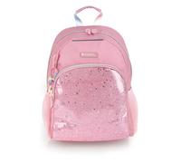 Gabol - Mochila Escolar Adaptable a Carro 31x41x16 cm Glam Resistente al Agua con Espalda Acolchada, Organizador Interior y Base Reforzada