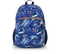 Gabol - Mochila Escolar Adaptable a Carro 34x46x20 cm Crew con 2 Compartimentos, Espalda Acolchada, Funda para Portátil 15,6'' y Base Reforzada