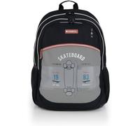 Gabol - Mochila Escolar Adaptable a Carro 34x46x20 cm Trick con 2 Compartimentos, Espalda Acolchada, Funda para Portátil 15,6'' y Base Reforzada