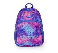 Gabol - Mochila Escolar Adaptable a Carro Sunset 31x41x15 cm - Espalda Termoformada y Bolsillos Laterales - Resistente al Agua con Cremalleras Cubiertas - Diseño Español en Poliéster - Azul