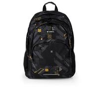 Gabol - Mochila Escolar de 3 Compartimentos 32x44x18 cm Byte con Espalda Ergonómica de Rejilla, Funda para Portátil 15,6'' y Base Reforzada