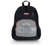 Gabol - Mochila Escolar de 3 Compartimentos 32x44x18 cm Trick con Espalda Ergonómica de Rejilla, Funda para Portátil 15,6'' y Base Reforzada