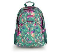 Gabol - Mochila Escolar de 3 Compartimentos 32x44x18 cm Vida con Espalda Ergonómica de Rejilla, Funda para Portátil 15,6'' y Base Reforzada