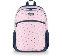 Gabol Mochila ICON Adaptable a Carro, 2 Compartimentos, Acolchada, Impermeable, Medidas 34x46x20 cm, Rosa