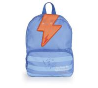 Gabol - Mochila Infantil Pequeña Sky Lightning 25x31x11 cm - Espalda Acolchada - Resistente al Agua y con Identificador para el Nombre - Diseño Español en Poliéster de Alta Densidad - Azul