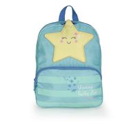Gabol - Mochila Infantil Pequeña Sky Start 25x31x11 cm - Espalda Acolchada - Resistente al Agua y con Identificador para el Nombre - Diseño Español en Poliéster de Alta Densidad - Verde