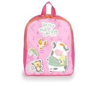 Gabol - Mochila Infantil Pequeña y Ligera Staff Betty 25x31x11 cm con Espalda Acolchada, Reflectantes e Identificador para el Nombre, Ideal para la Guardería