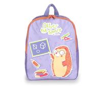 Gabol - Mochila Infantil Pequeña y Ligera Staff Oliver 25x31x11 cm con Espalda Acolchada, Reflectantes e Identificador para el Nombre, Ideal para la Guardería