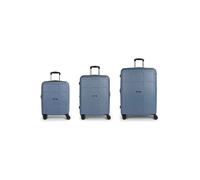 Gabol Montreal 4 ruedas Juego de maletas 3 piezas Con asa expansible azul
