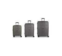 Gabol Montreal 4 ruedas Juego de maletas 3 piezas Con asa expansible gris