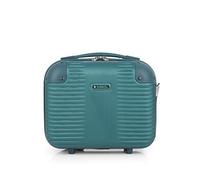 Gabol - Neceser de Viaje Rígido Balance XP 28x30x18cm - Peso 1kg con Capacidad de hasta 12L - con Acople a Maleta y Correa Ajustable - Diseño Español en ABS - Turquesa