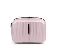 Gabol - Neceser de Viaje Rígido Brooklyn 35x27x17 cm - Peso 0,8kg con Capacidad 13,8L - Acople a Maleta y Correa Ajustable - Diseño Español en Polipropileno e Interior Reciclado RPET - Rosa