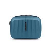 Gabol - Neceser de Viaje Rígido Brooklyn 35x27x17 cm - Peso 0,8kg con Capacidad 13,8L - Acople a Maleta y Correa Ajustable - Diseño Español en Polipropileno e Interior Reciclado RPET - Turquesa